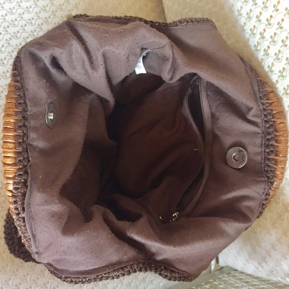 Boho macrame clutch - Picture 7 of 8